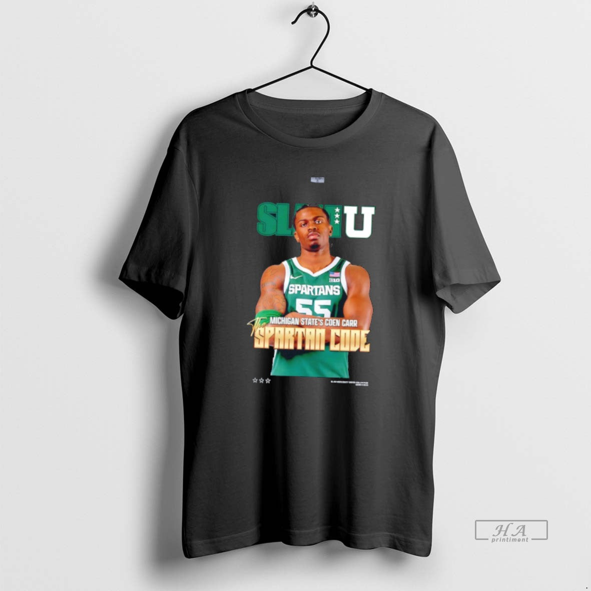 Official Coen Carr 55 Of Michigan State Spartans Lam University