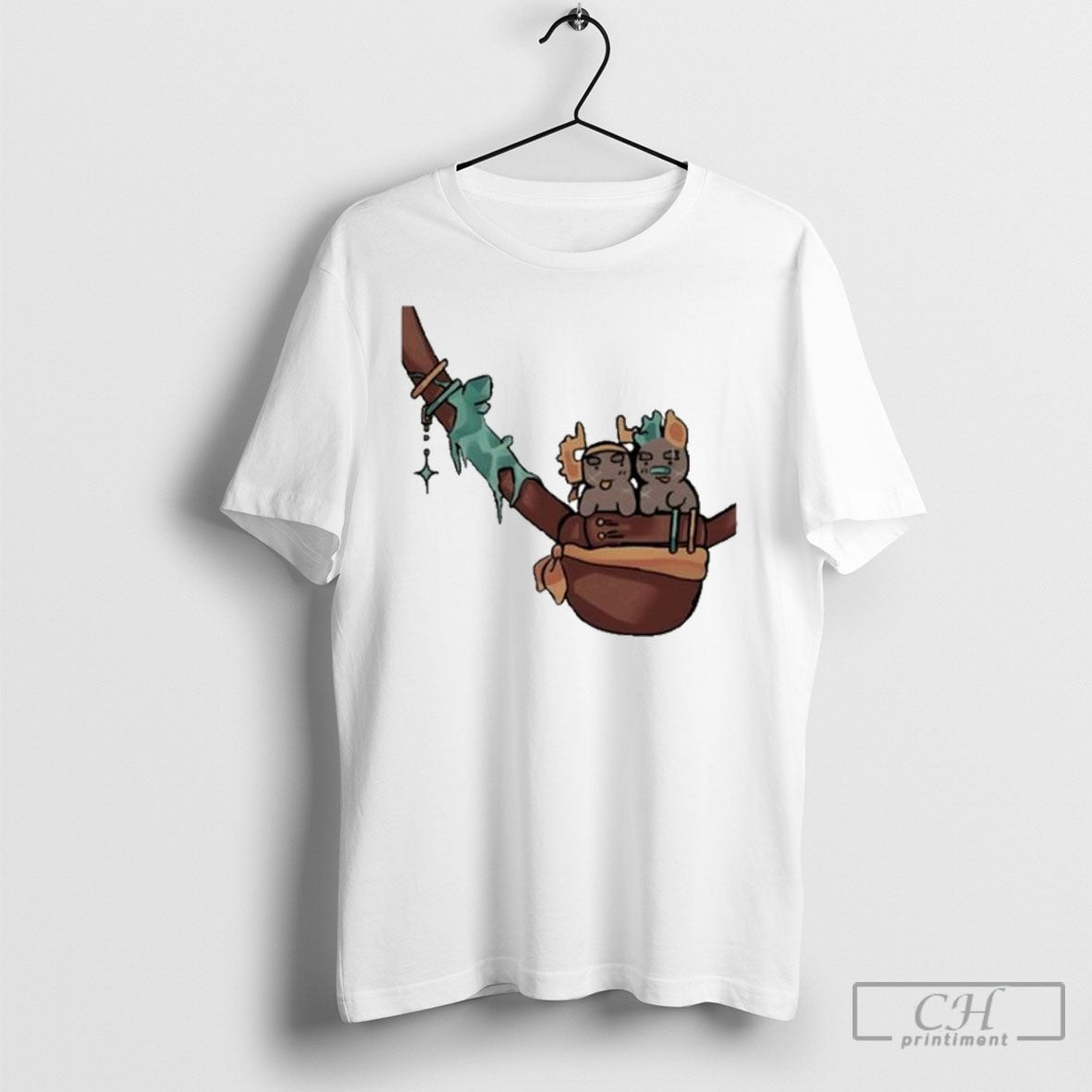 Official Coilpunk Steamcoil Phighting In A Bag T Shirt Poster