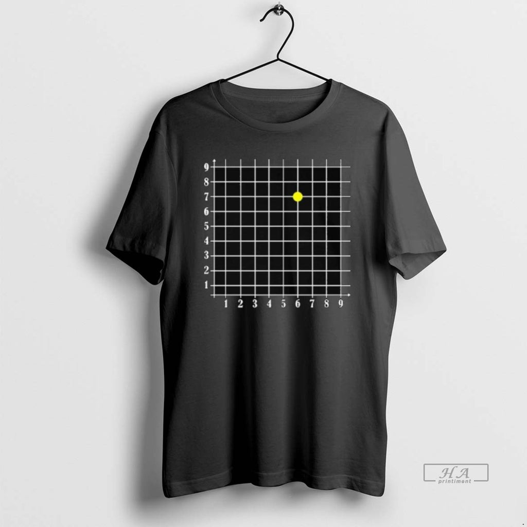 Official Coordinate 6 7 Funny Math Teacher Six Seven Meme Long Sleve