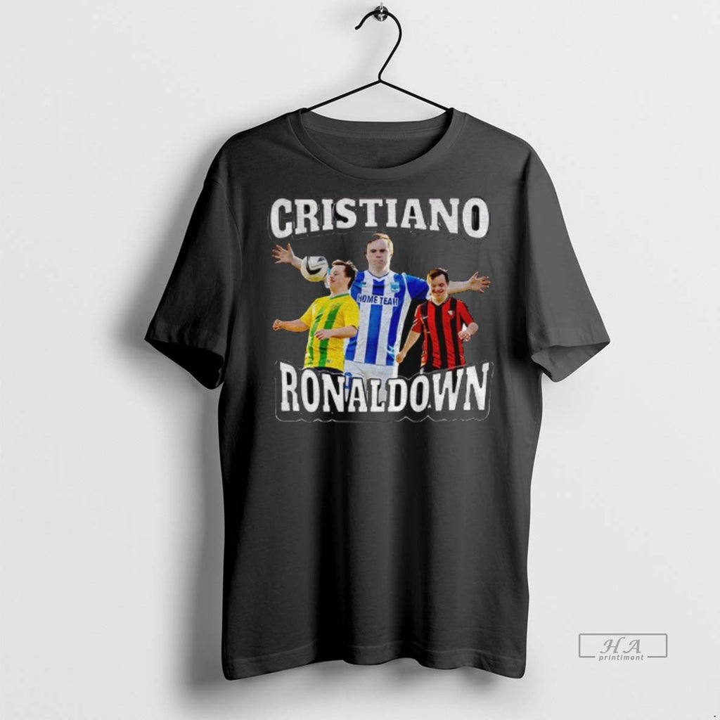 Official Cristiano Ronaldown Graphic Parody Shirt