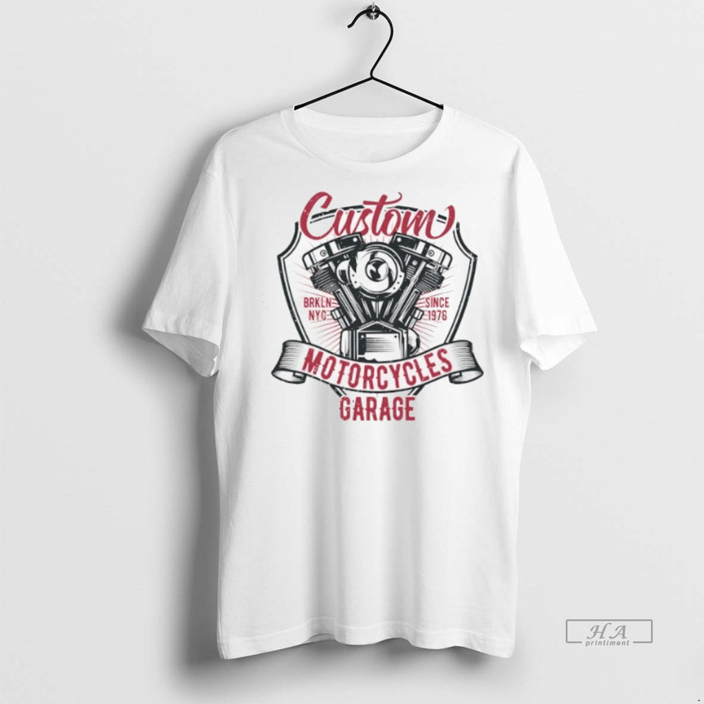 Official Custom Motorcycles Garage Since 1978 Shirt