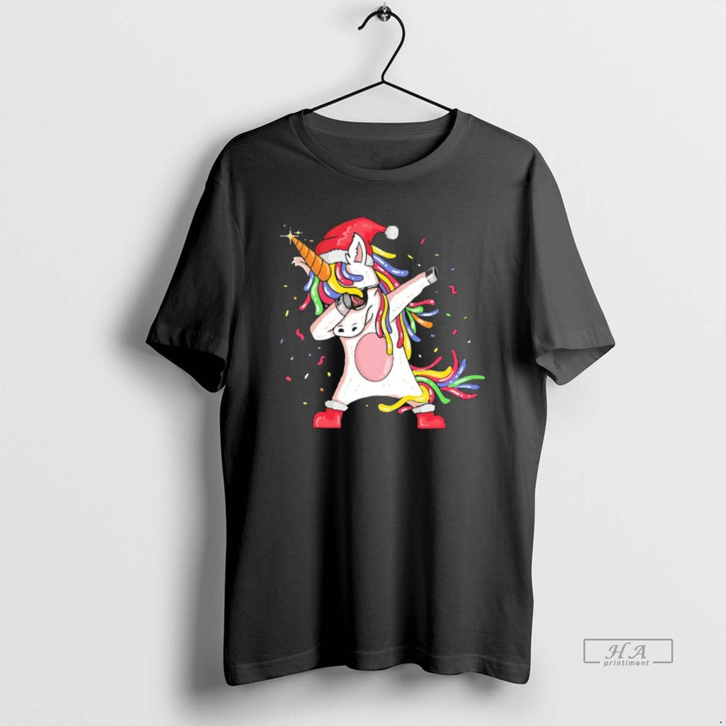 Official Dabbing Rainbow Unicorn Christmas Party