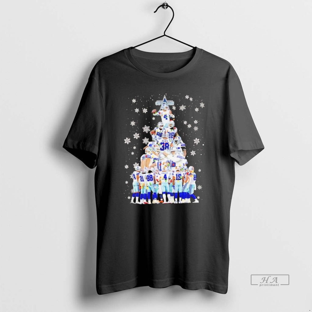 Official Dallas Cowboys Team Players Christmas Tree