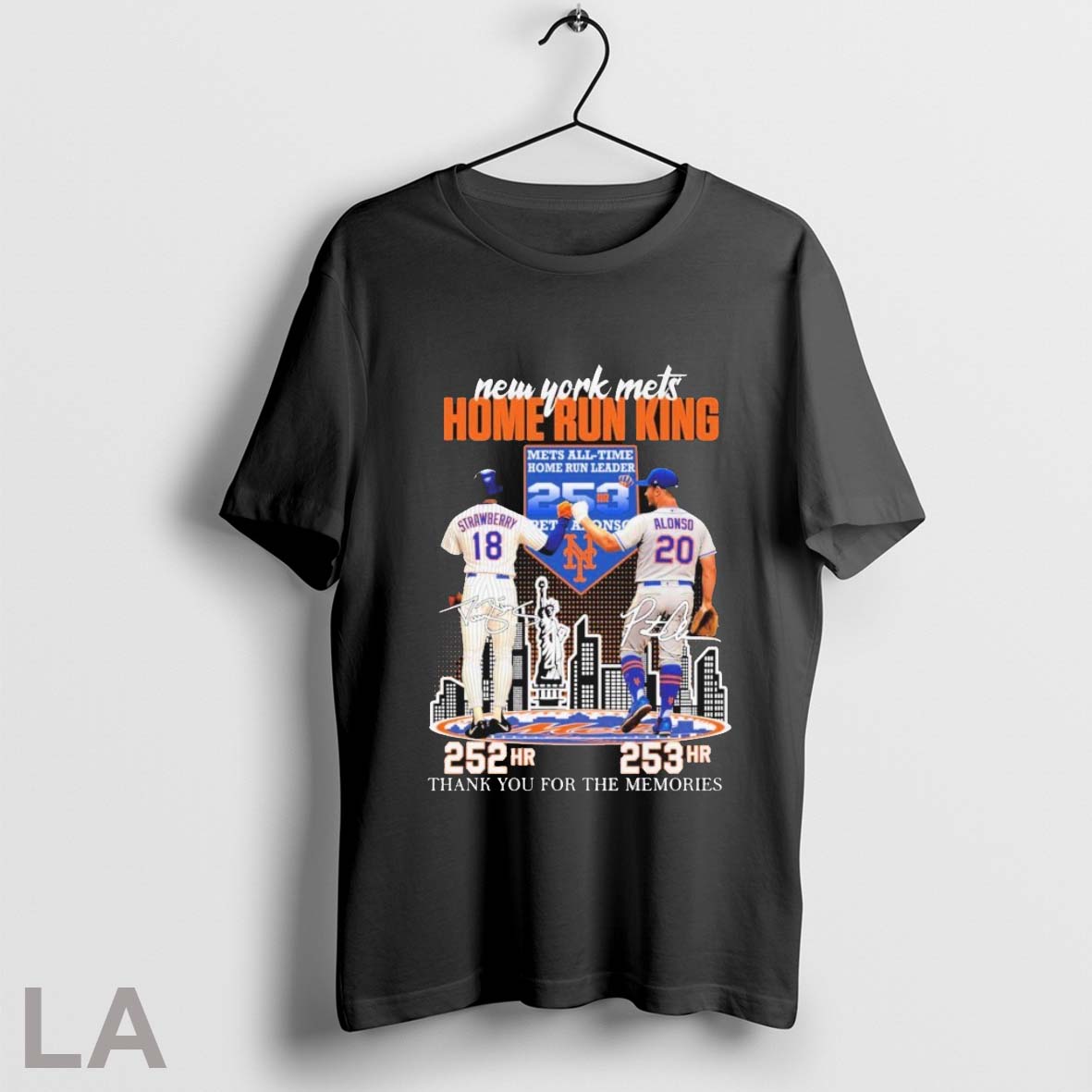 Official Darryl Strawberry 252 Hr And Pete Alonso 253 Hr New York Mets Home Run