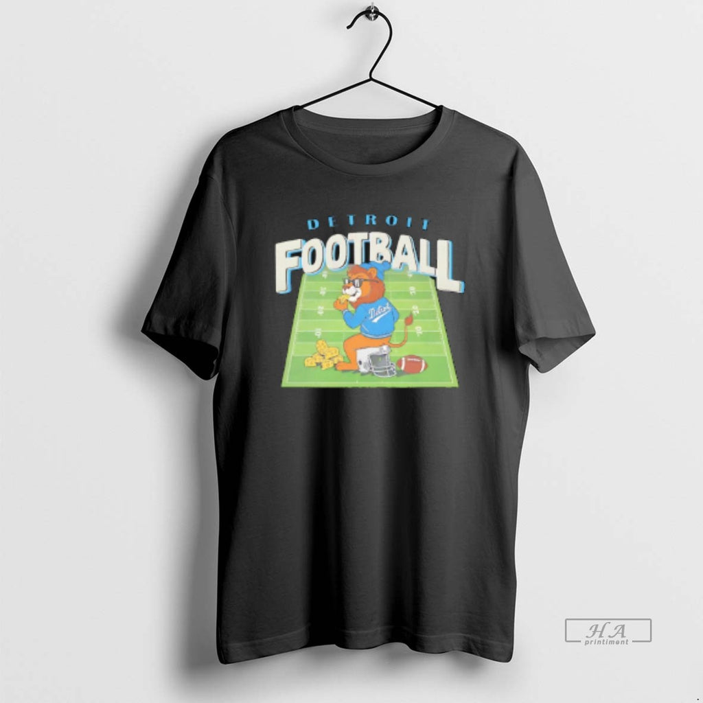Official Detroit Football Eat Cheese Mascot Stadium