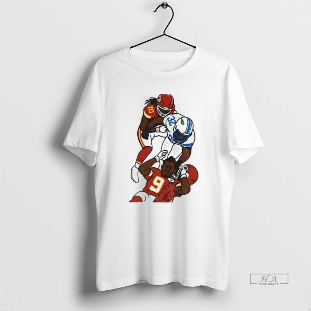Official Detroit Vs Everybody Detroit Lions Vs Kc Chiefs Football Match Moment Art