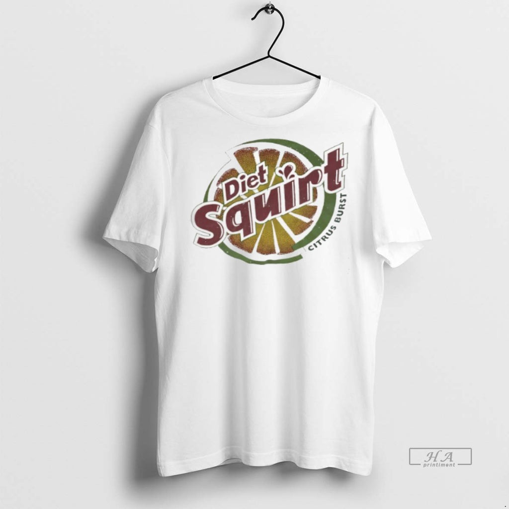 Official Diet Squirt Citrus Burst Logo Shirt