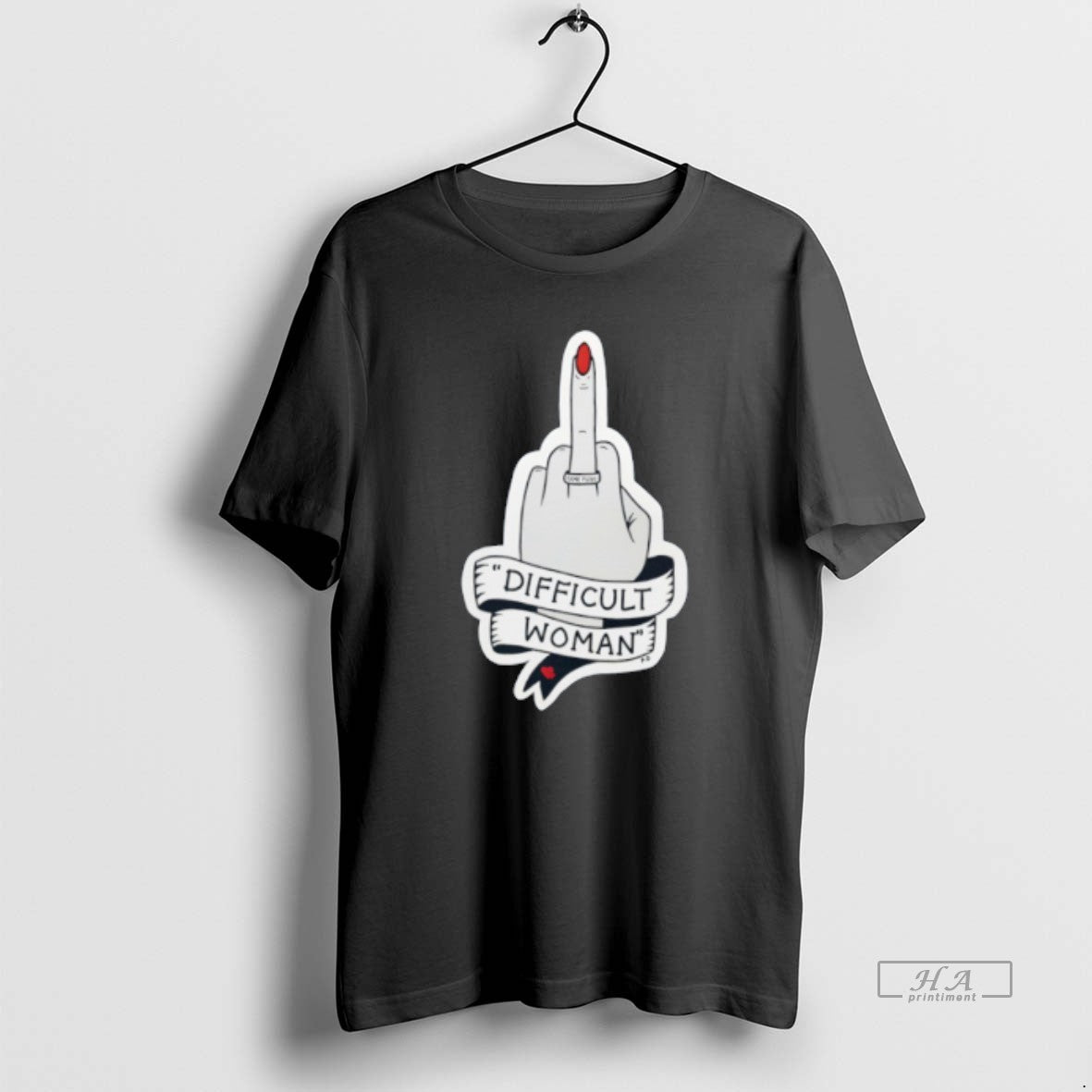 Official Difficult Woman Middle Finger