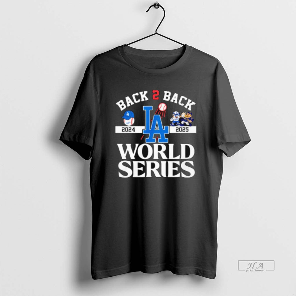 Official Dodgers Back 2 Back 2024 2025 World Series