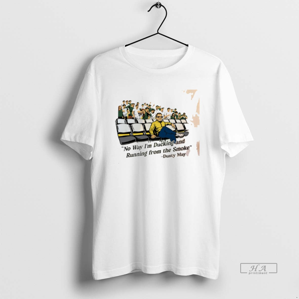 Official Dusty May No Way Im Ducking And Running From The Smoke Tee