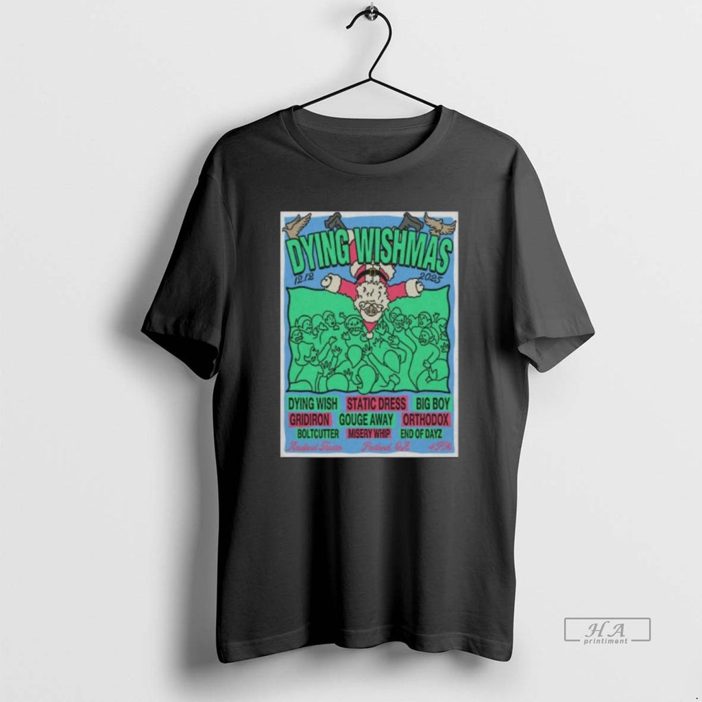 Official Dying Wishmas Roseland Theater Portland December 12 2025 Long Sleve