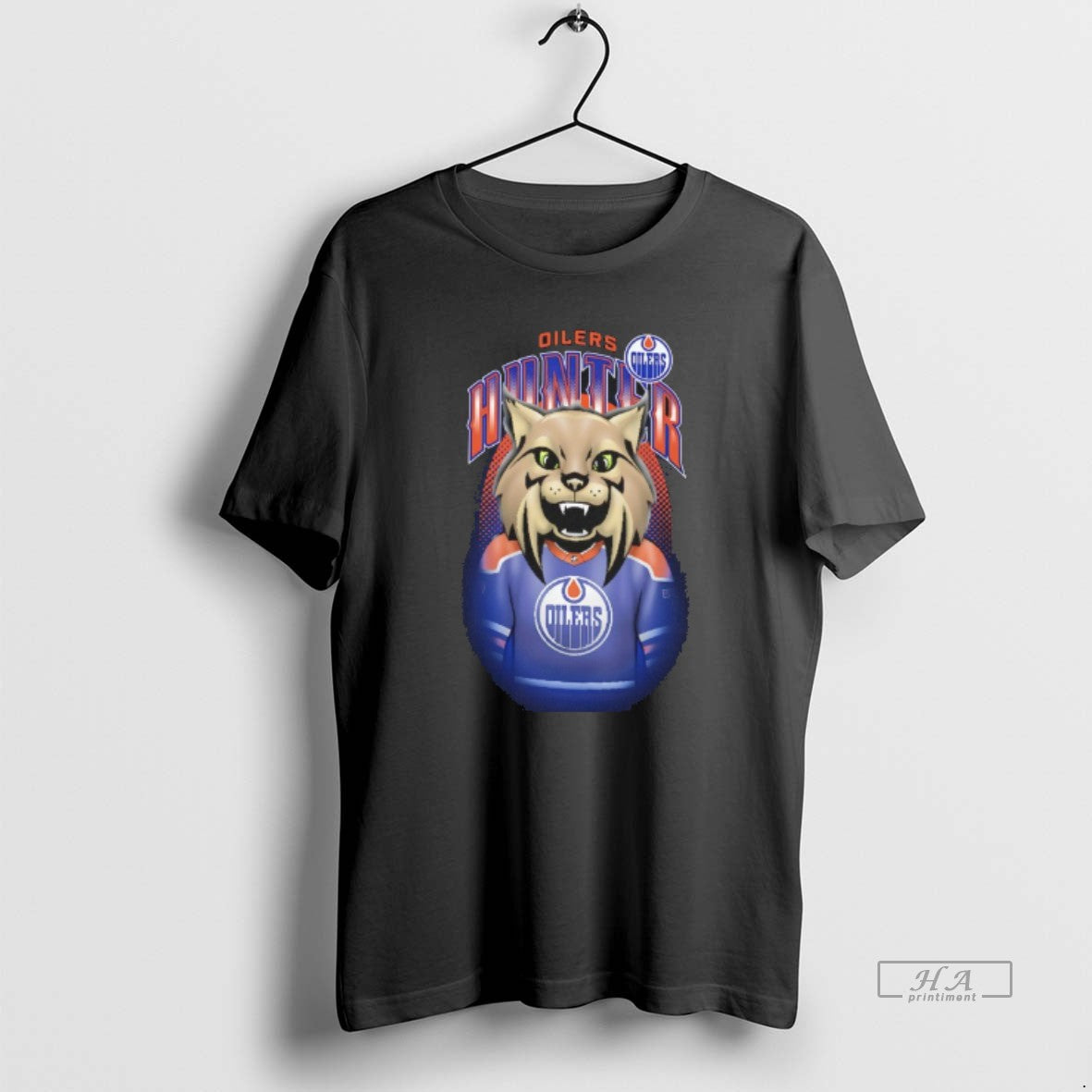 Official Edmonton Oilers Hunter The Lynx Mascot Highlight