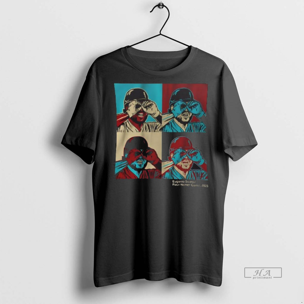 Official Eugenio Suarez Arizona Diamondbacks Four Retro Shirt