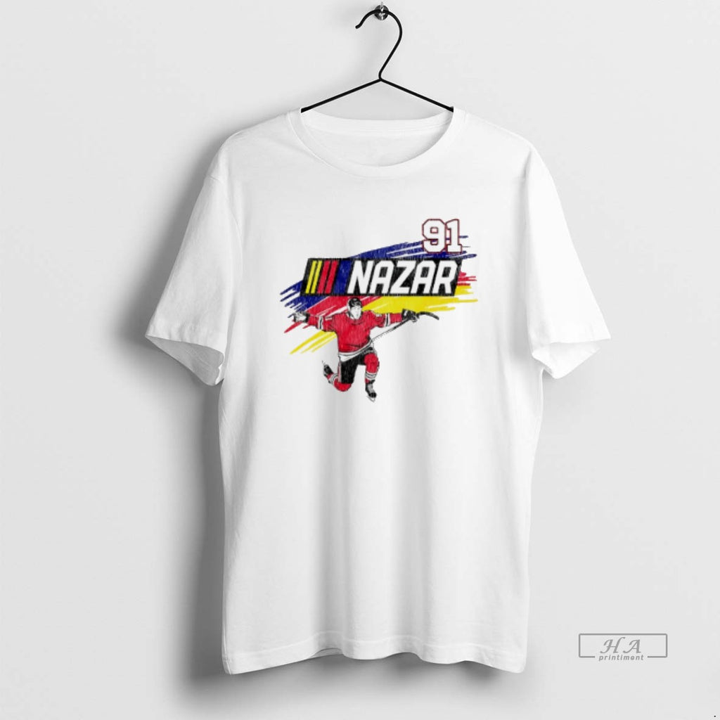 Official Frank Nazar Chicago Blackhawks 91 Nazar