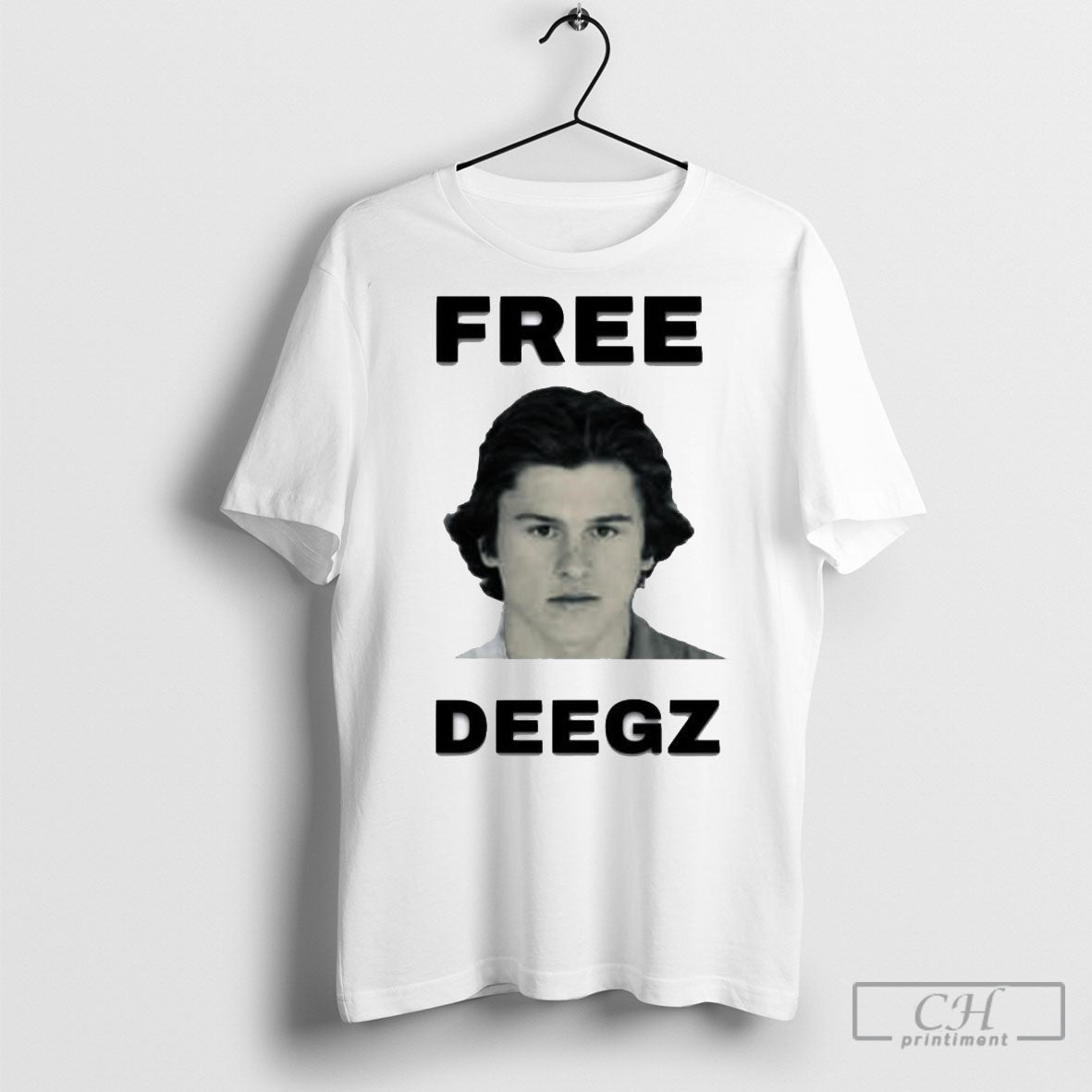 Official Free Deegz Arrested Mugshot 2025 Shirt