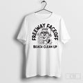 Official Freeway Faceoff 2025 Hockey Beach Cleanup Shirt