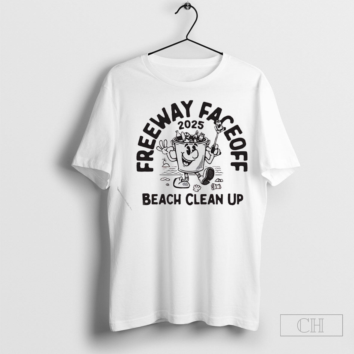 Official Freeway Faceoff 2025 Hockey Beach Cleanup Shirt