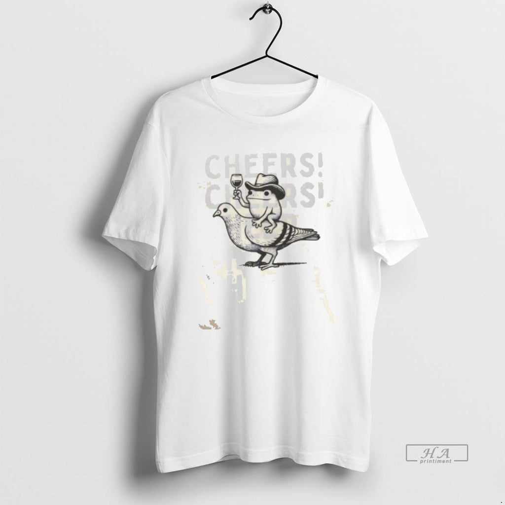 Official Frog Cheers Cowboy Drink Wine