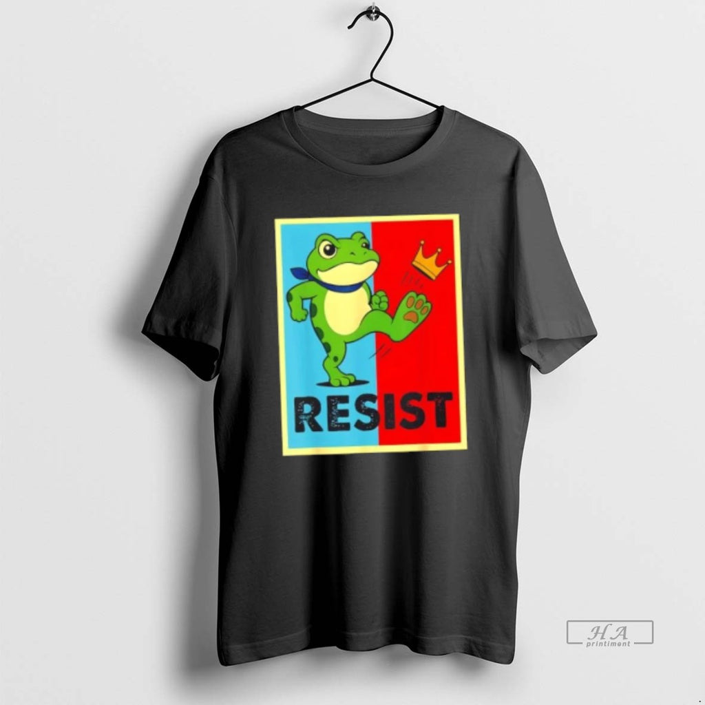 Official Frog Resist No Kings Crown