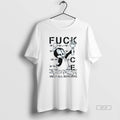 Official Fuck Ice Melt All Borders Chilly Willy Mens White Tee