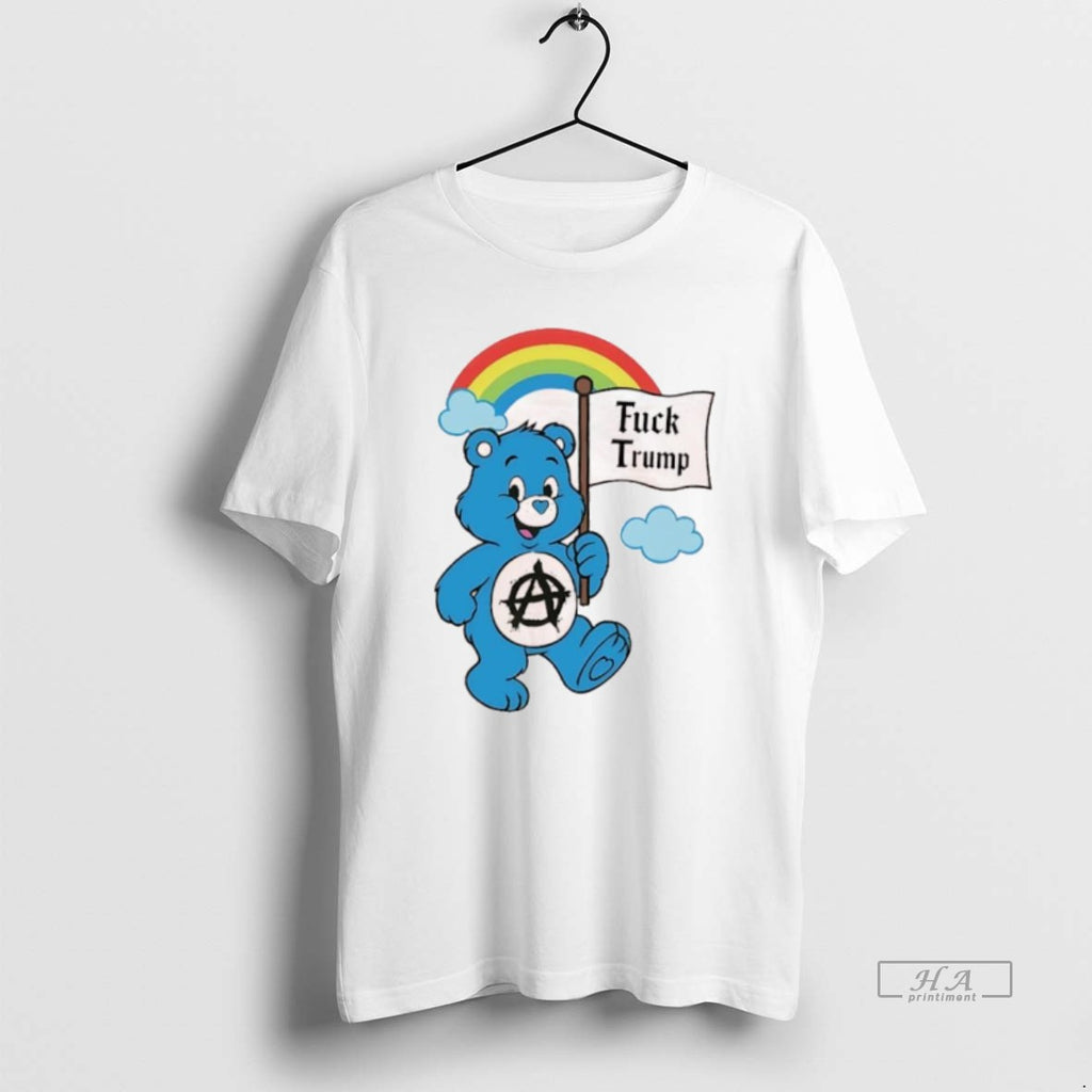 Official Fuck Trump Bear Rainbow Anarchy