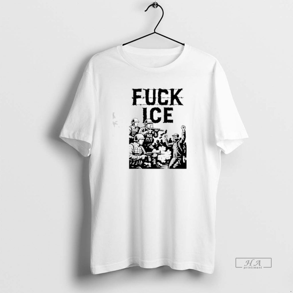 Official Fuck Ice Barbed Wire Protest