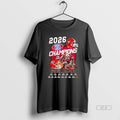 Official Georgia Bulldogs Sec Champions 2026 Go Dawgs Helmet And Mascot Holding Ball