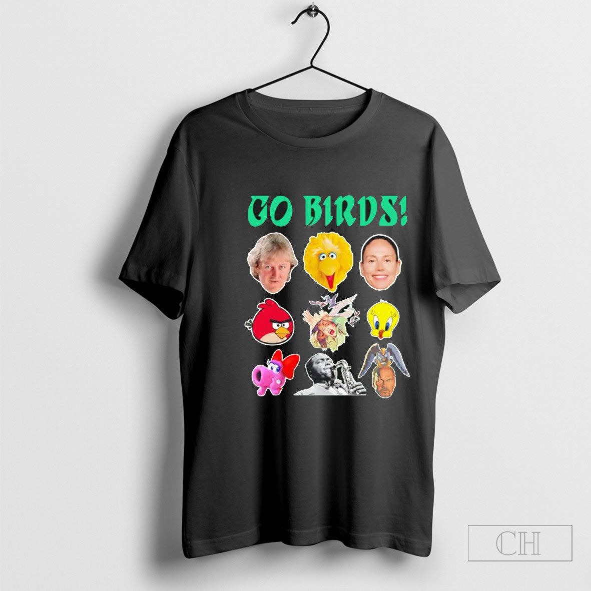 Official Go Birds Mashup Graphic