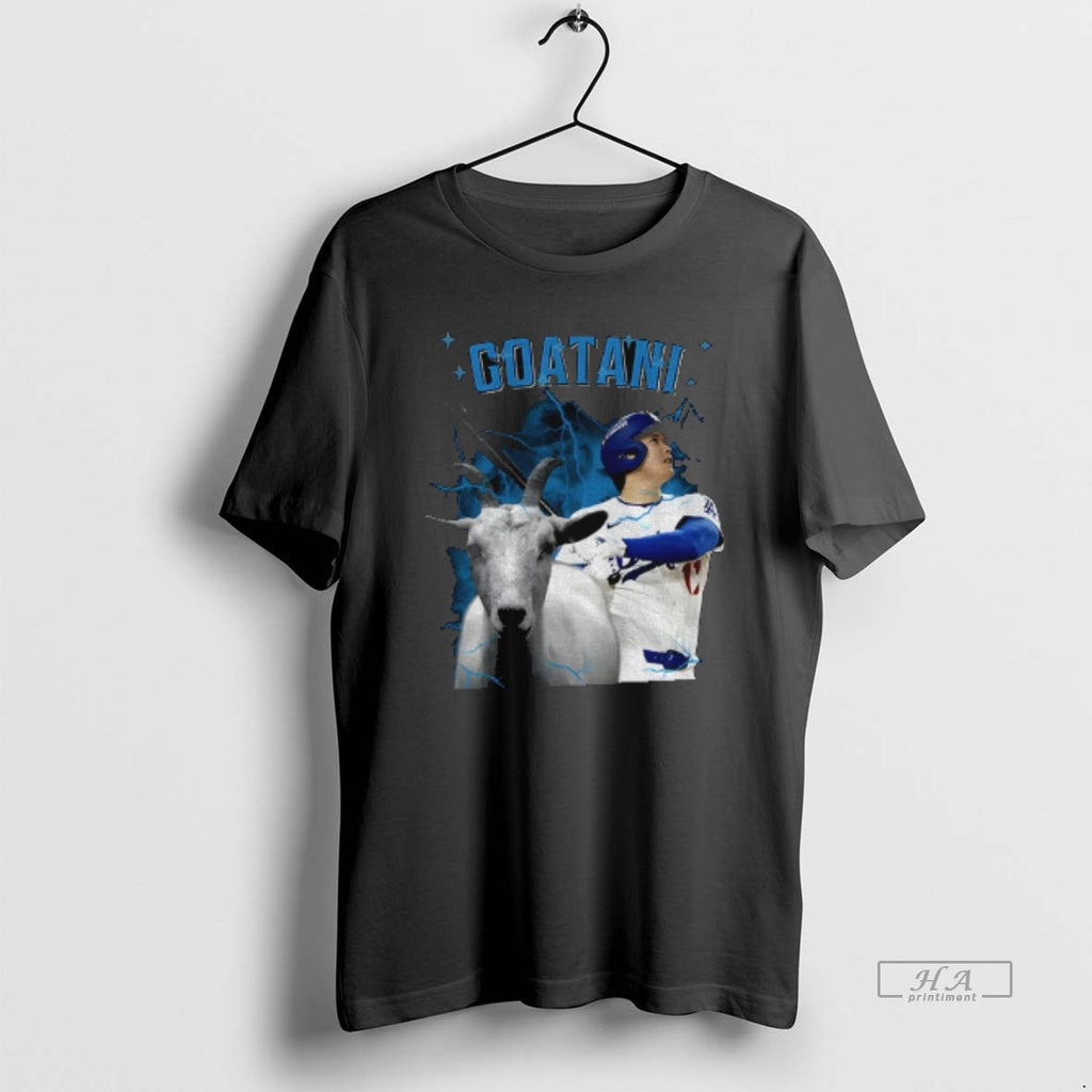 Official Goatani Shohei Ohtani Goat Los Angeles Dodgers Mlb Baseball