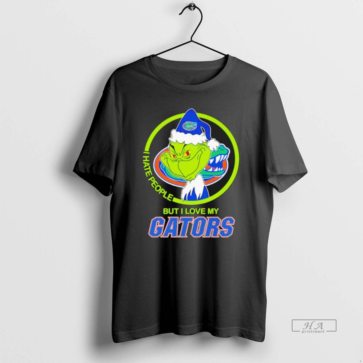 Official Grinch I Hate People But I Love My Florida Gators