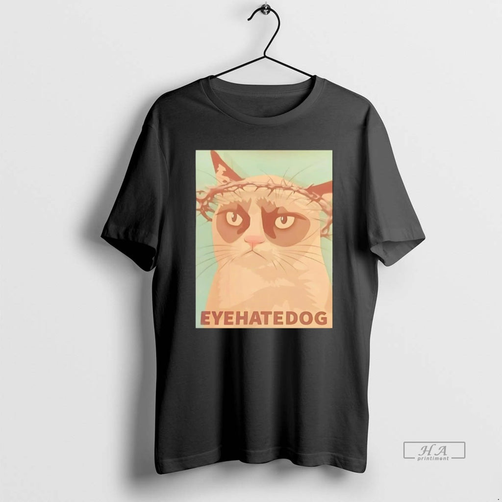 Official Grumpy Cat Crown Thorns Eye Hate Dog