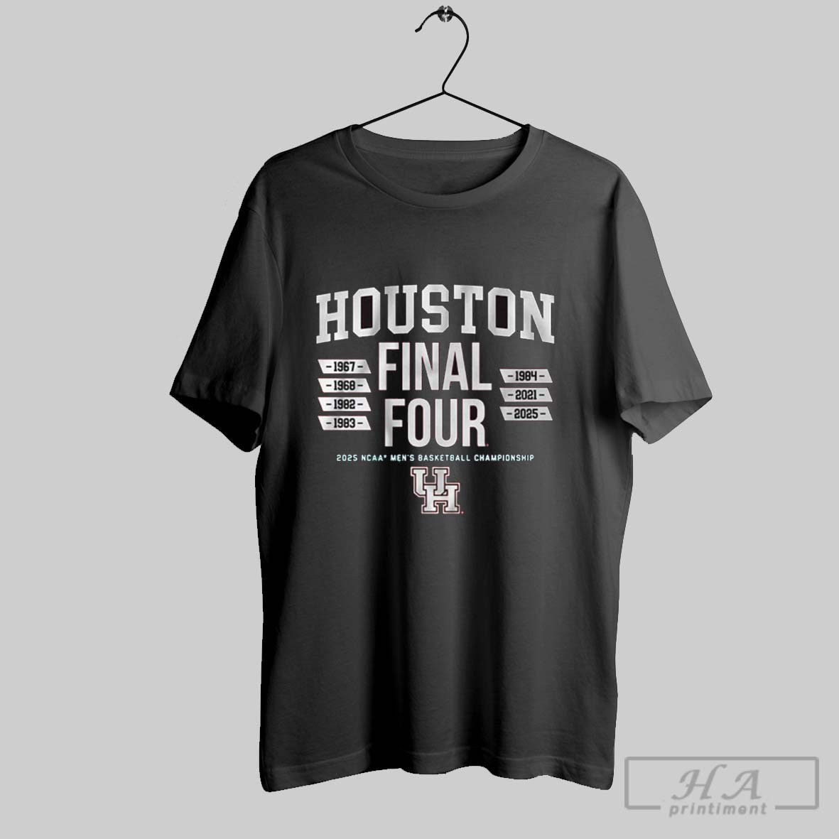 Official Houston Cougars 1967 2025 All Time Final Four 2025 Ncaa Mens Basketball Championship
