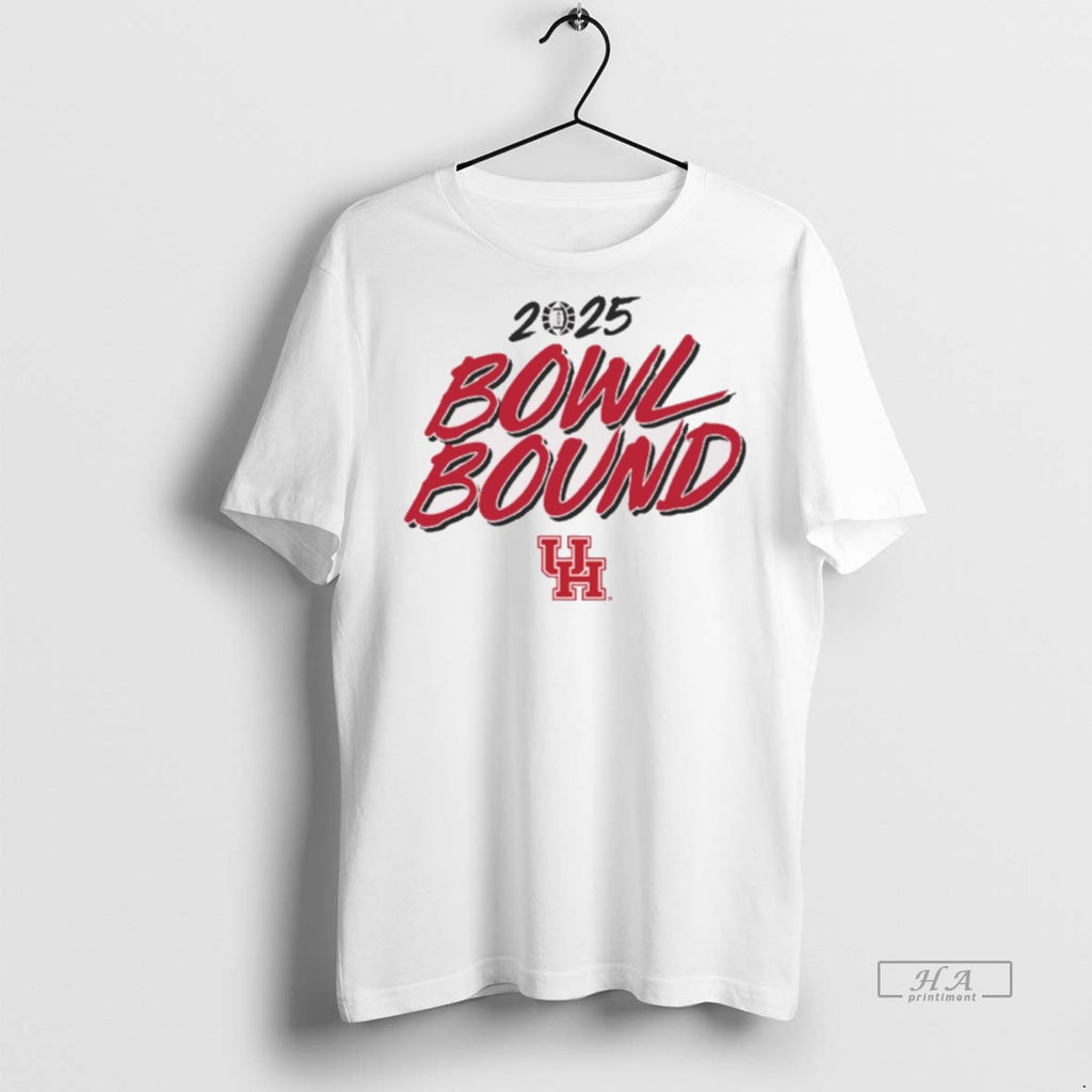 Official Houston Cougars Football Ncaa 2025 Bowl Bound Season Shirt