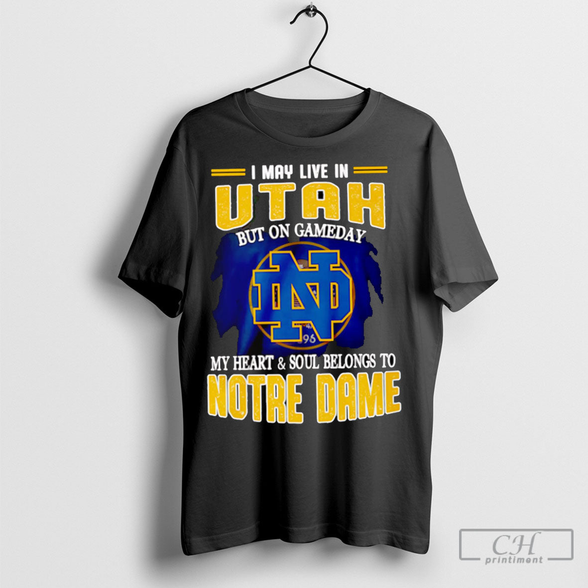 Official I May Live In Utah But On Gameday My Heart And Soul Belongs To