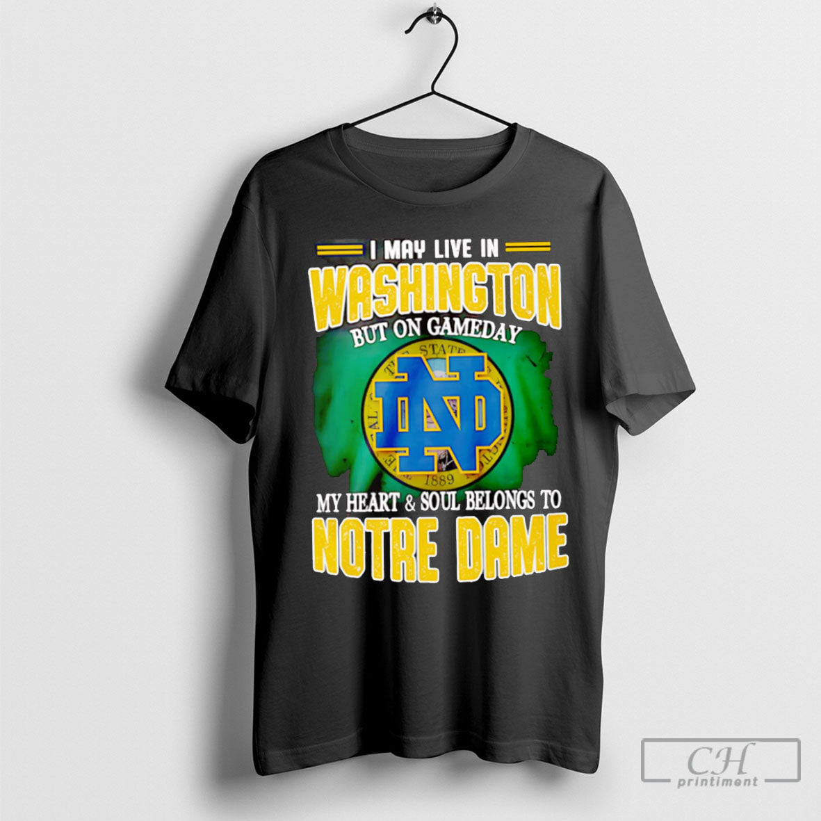 Official I May Live In Washington But On Gameday My Heart And Soul Belongs To