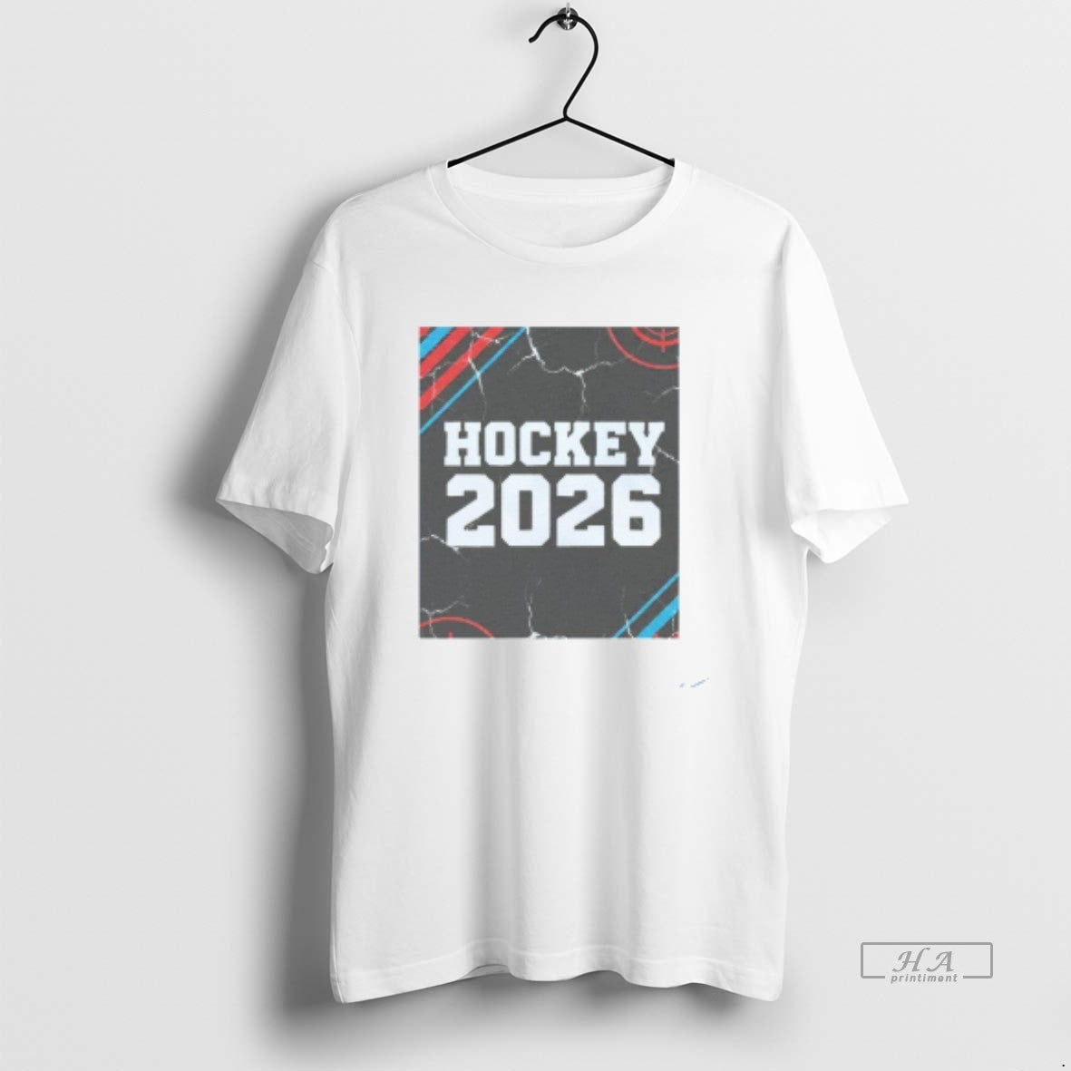 Official Ice Hockey 2026 Mens White Tee