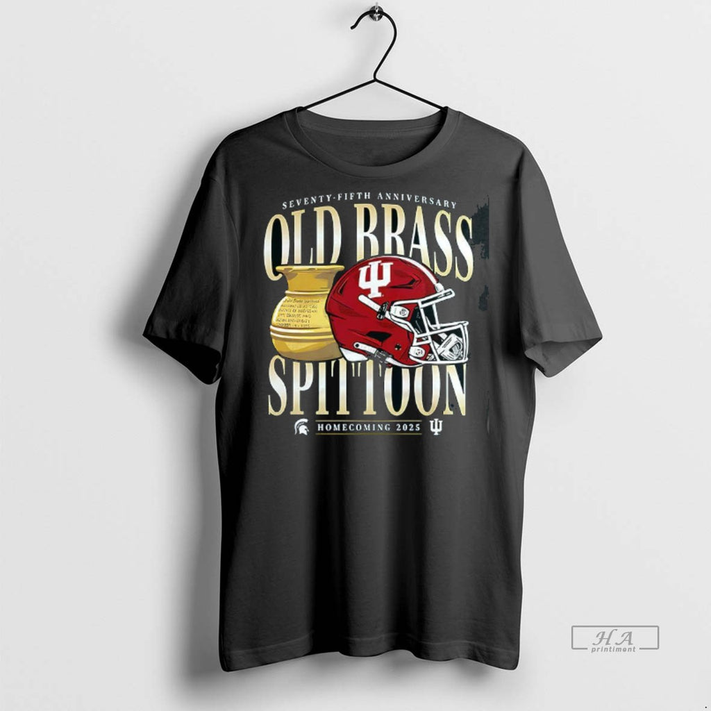 Official Iu Football Old Brass Spittoon Shirt
