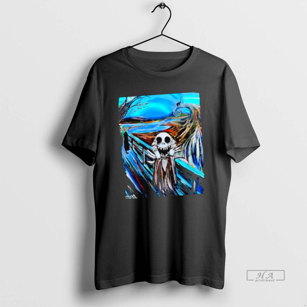 Official Jack Skellington The Nightmare Before Christmas Edvard Munchs Famous