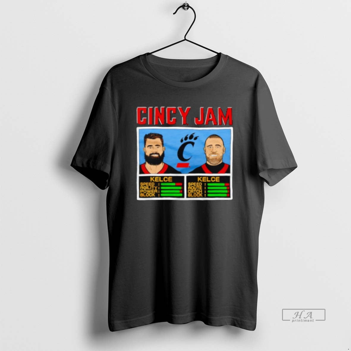 Official Jason Kelce And Travis Kelce In Cincinnati Bearcats Cincy Jam