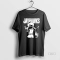 Official Jayhawk Mascot Of Kansas Jayhawk Basketball Logo Slam