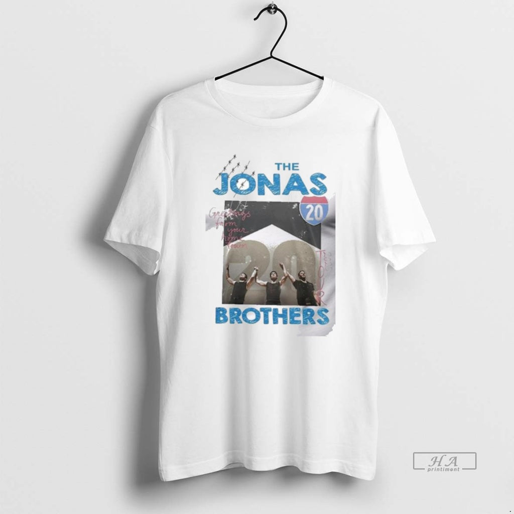 Official Jonas Brothers Greetings From Your Hometown 2025 Tour T Men