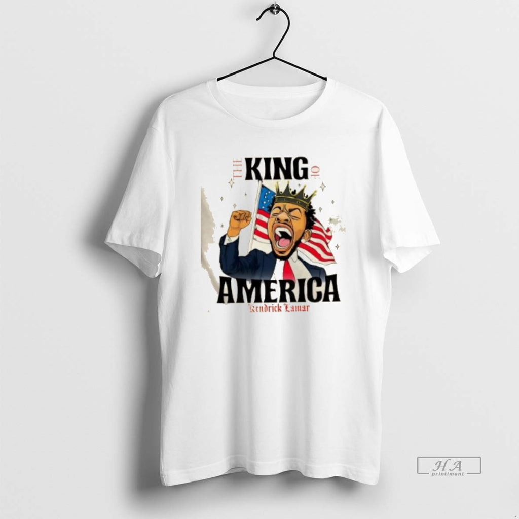 Official Kendrick Lamar The King Of Rap America Flag