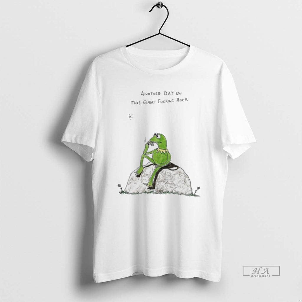 Official Kermit The Frog Smoking Another Day On This Giant Fucking Rock
