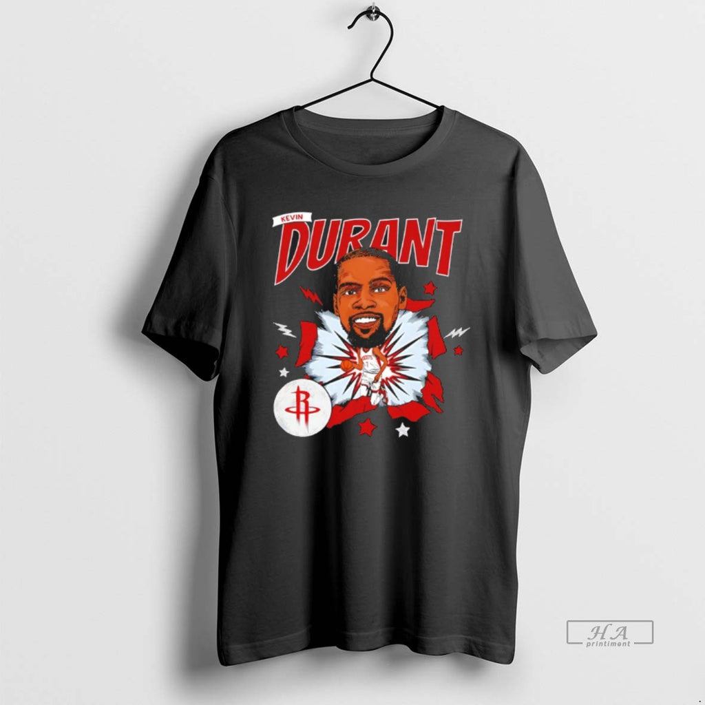 Official Kevin Durant Houston Rockets Nba Player Caricature Comic