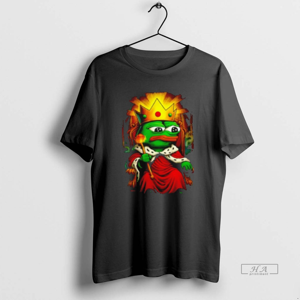 Official King Frog Meme Funny