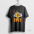 Official King James Los Angeles Lakers Skeleton Trophys Basketball Legend