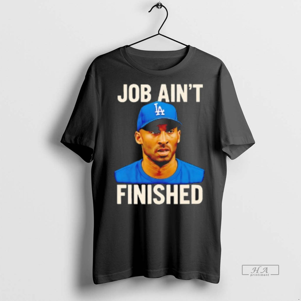 Official Kobe Bryant Job Aint Finished Shirt