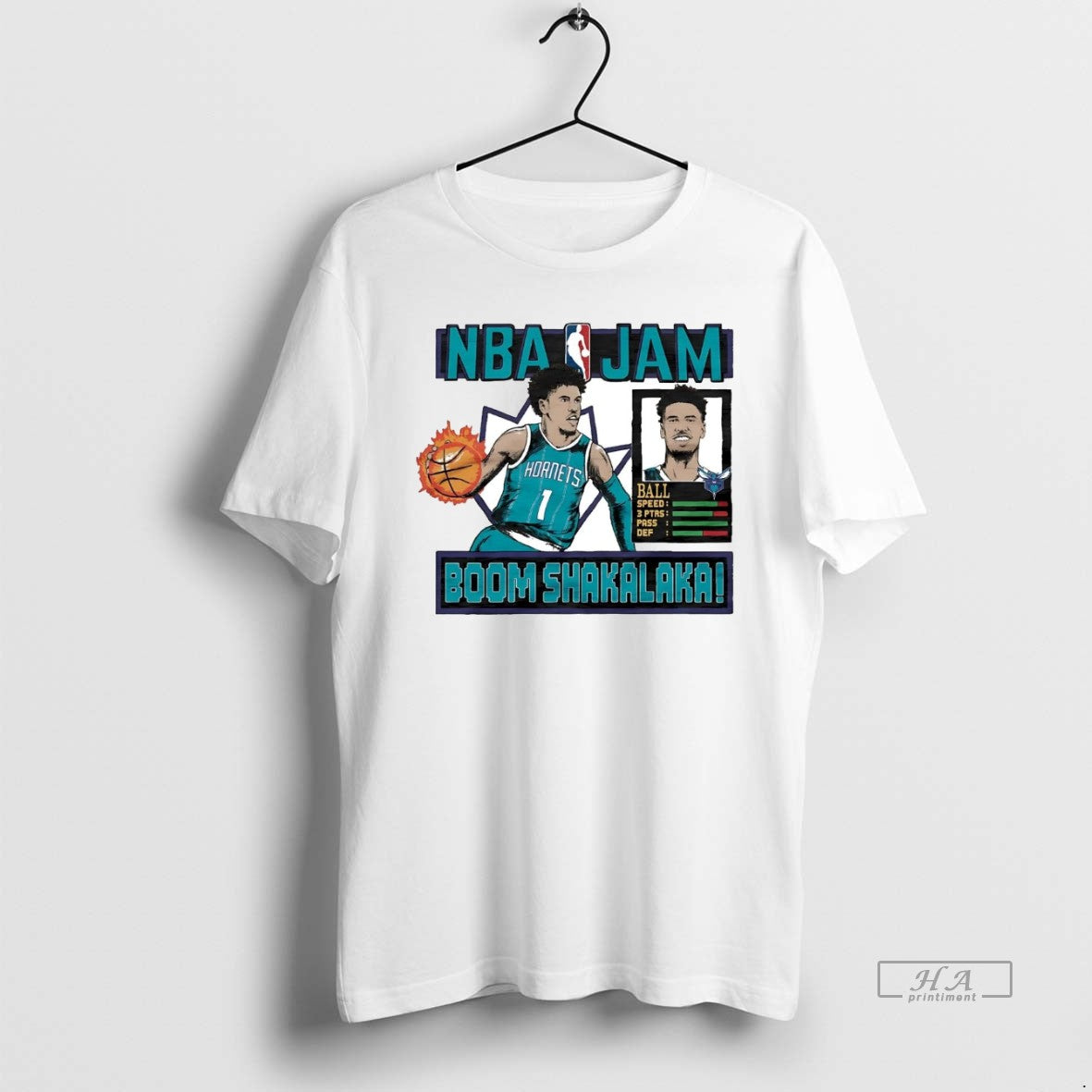 Official Lamelo Ball Boom Shakalaka Nba Jam Hornets