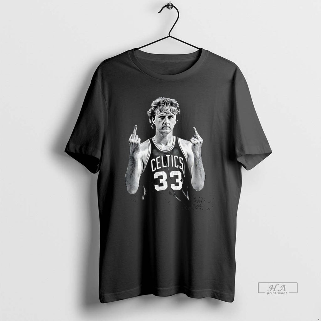 Official Larry Bird Middle Finger Meme