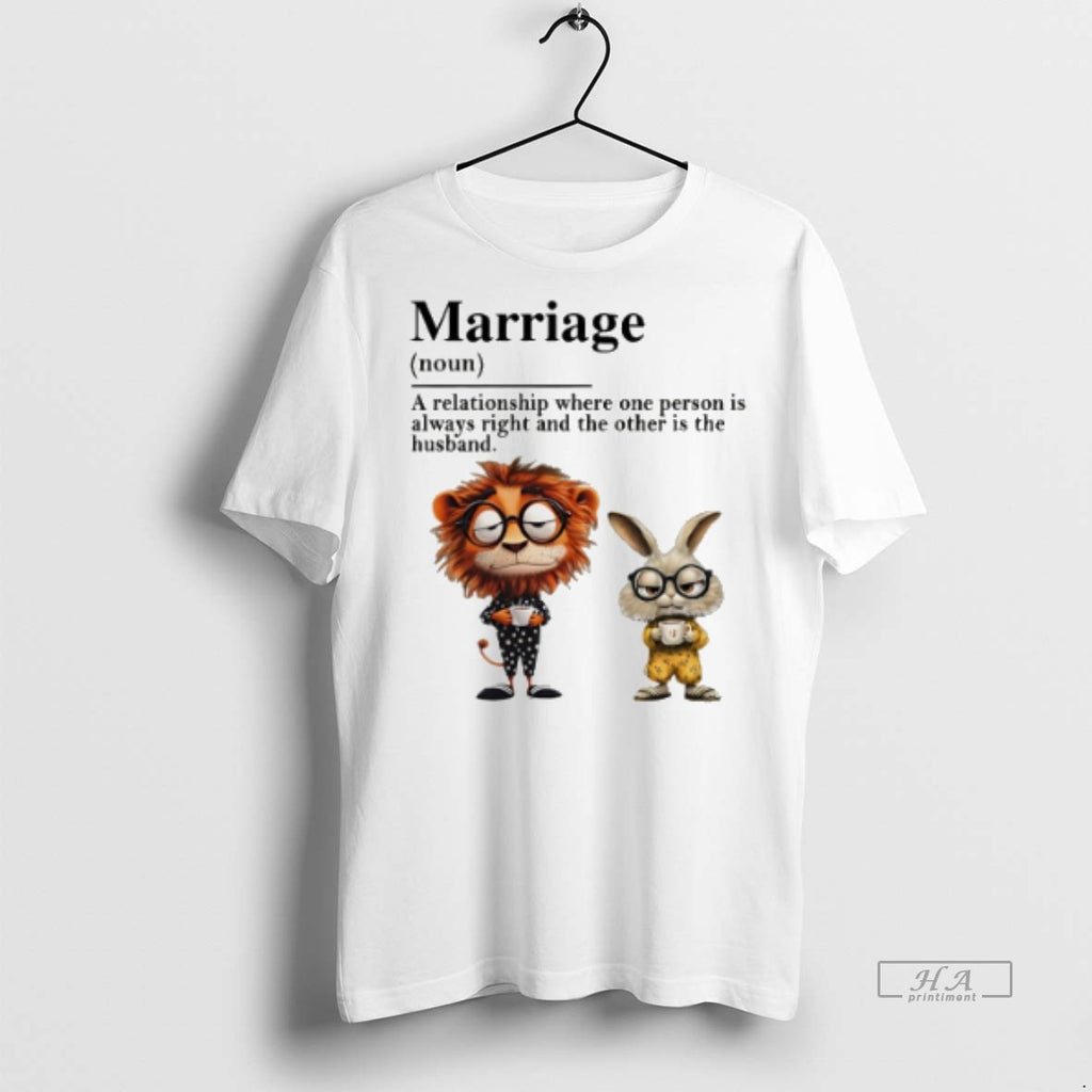 Official Lion And Rabbit Marriage Definition A Relationship Where One Person Is Always Right